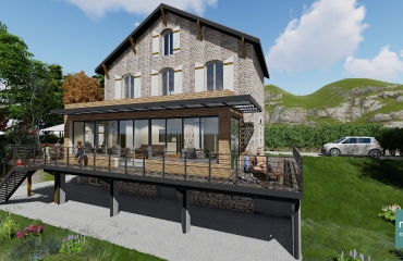 Extension d'une maison individuelle - Gérardmer (88)