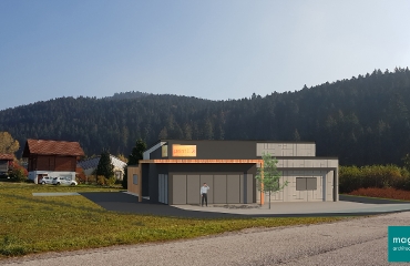 Projet de construction d'une imprimerie et logement accolé - Gérardmer (88)