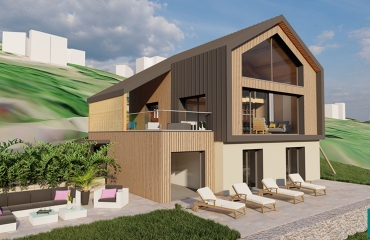 Projet de surélévation d'une maison individuelle 